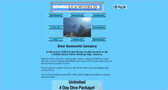 Desktop Screenshot of diveseaworld.com